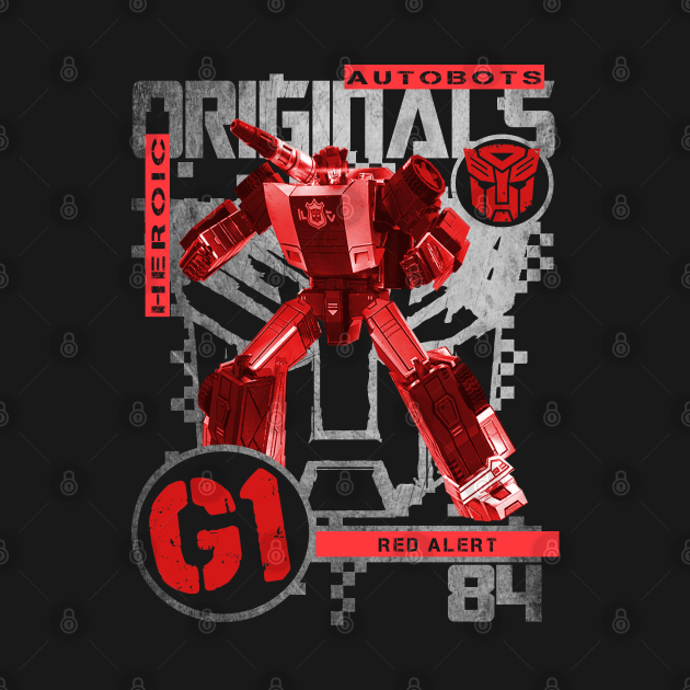 G1 Originals - Red Alert - Transformers - Tank Top | TeePublic