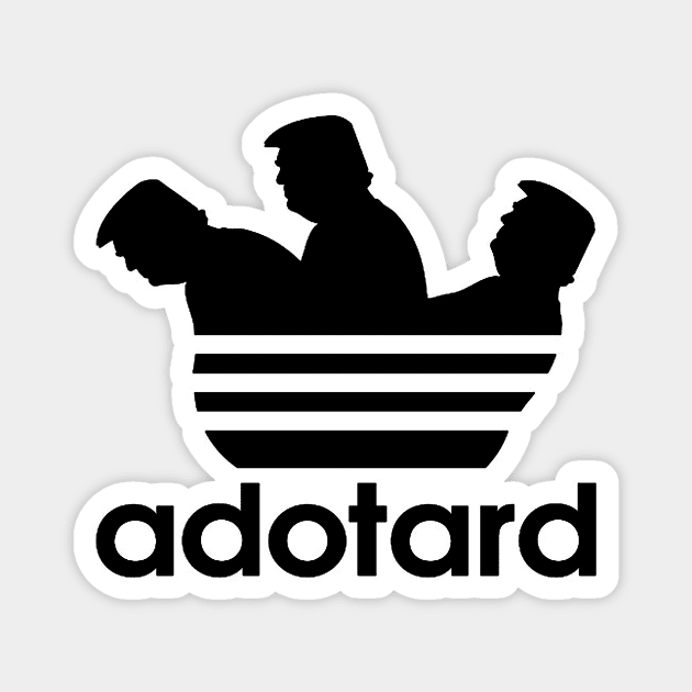 Funny Trump Dotard Logo Magnet by Electrovista