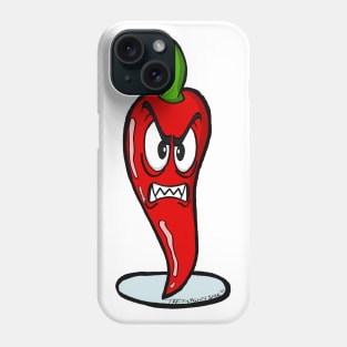 Angry Chili Pepper Phone Case