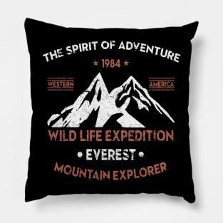 Outdoors Mountain Explorer Pillow