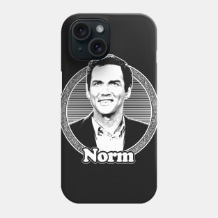 Norm Macdonald // Retro Fan Art Tribute Design Phone Case