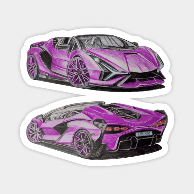 Lamborghini Magnet by An.D.L.