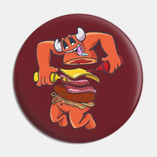 Burger Toro Pin