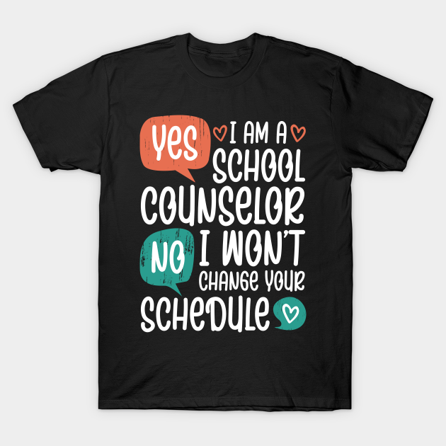 Discover Funny School Counselor - School Counselor - T-Shirt