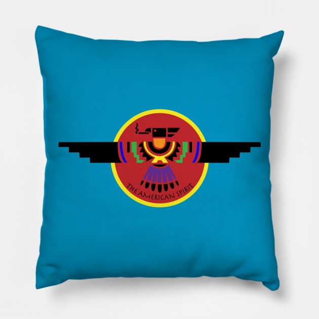 The American Spirit Pillow by visionsofliberation