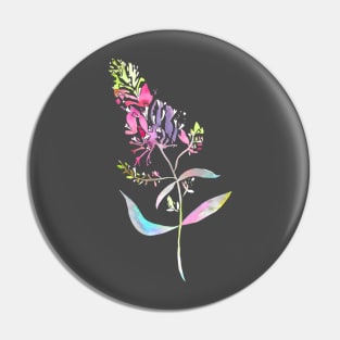 Rainbow Watercolor Lilac Pin