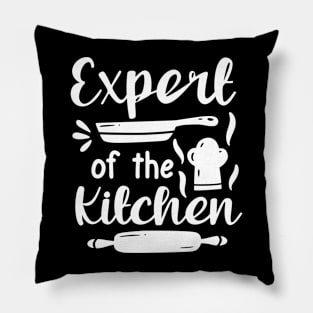 Expert of the Kitchen Pillow