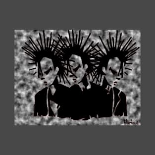 Punk Gang Smoke by Blackout Design T-Shirt