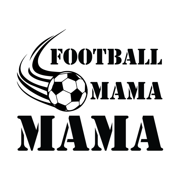 FOOTBALL MAMA,Gift for Mother, Gift for Women, Mom Christmas Gift, Mom Birthday Gift by CoApparel