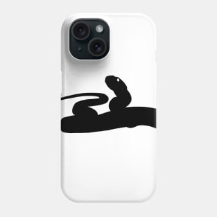 Snake Black Silhouette Pet Animal Cool Style Phone Case