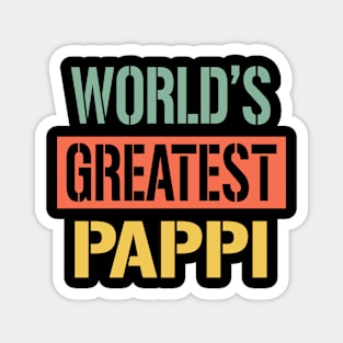 worlds greatest pappi Magnet