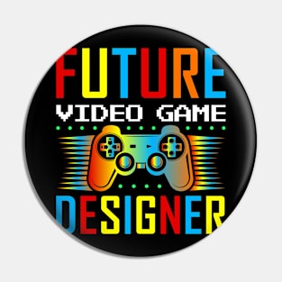 future video game designer Funny Programming Computer Pin