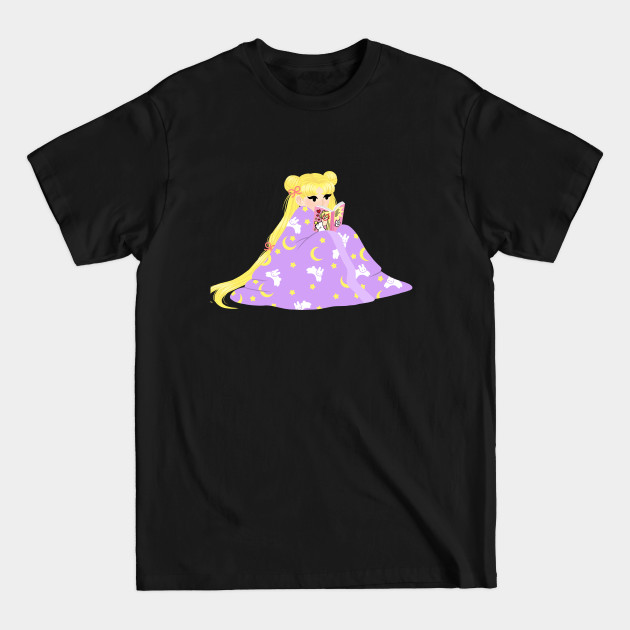 Disover Lazy Usagi - Sailor Moon - T-Shirt