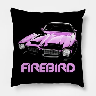 1971 Firebird Pink Lady Pillow