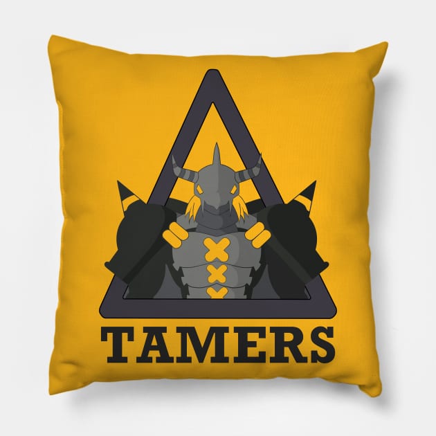 Blackwargreymon Tamers Pillow by MEArtworks