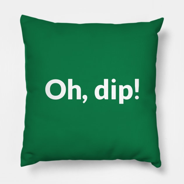 Oh, dip! Eleanor I told you!-The Good Place Pillow by Oswaldland