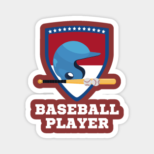 Baseball Pro Player Gift Magnet