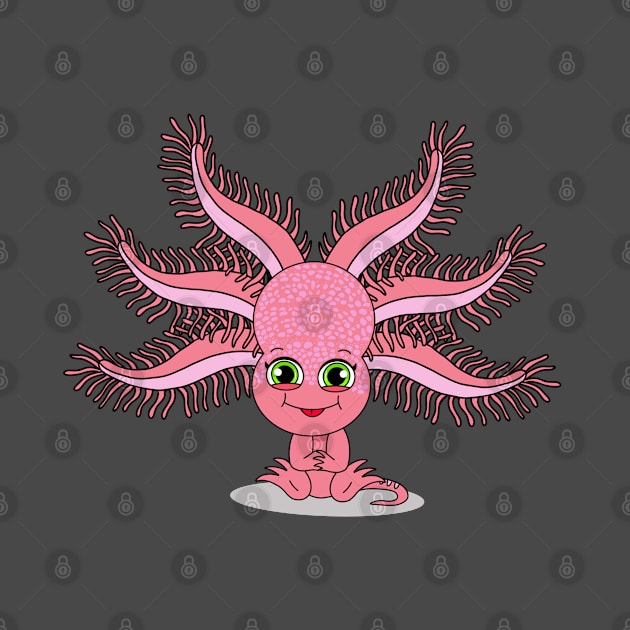 Little Axolotl (2019) by garciajey