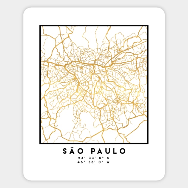 Sao Paulo Brazil Brasil Brazilian City Art Sticker Stickers 