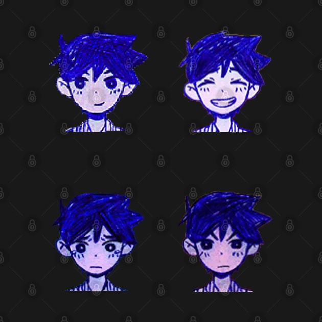 Hero Sprites (Omori) by hidexmian