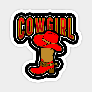 COWGIRL Western Vibes Magnet