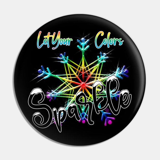 Let your colors Sparkle Pin by Mama_Baloos_Place