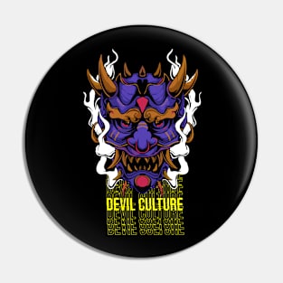 Devil Culture Pin