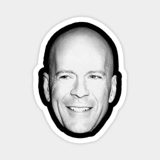 90s Bruce Willis Magnet