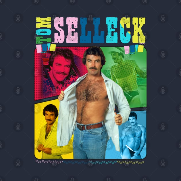 tom selleck super dad by Angelmuvon