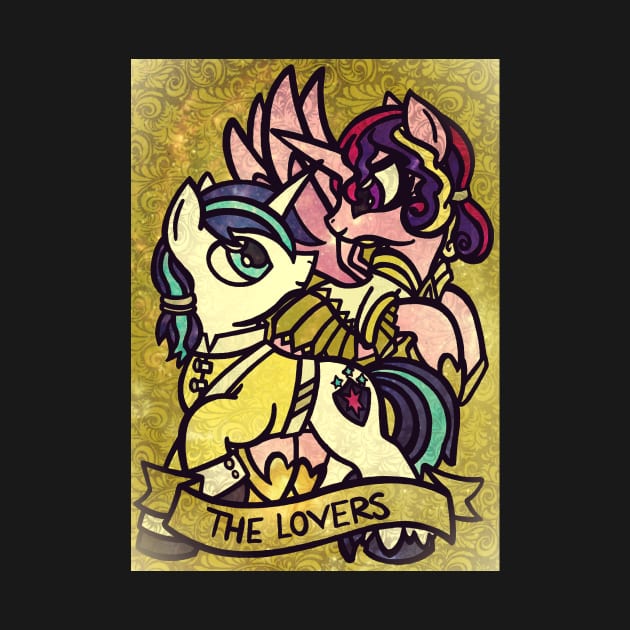 MLP Arcana | The Lovers by ScribbleSketchScoo