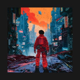 Akira Unleashed: Cyberpunk Masterpiece, Psychic Power Saga, and Fan Art Fusion T-Shirt