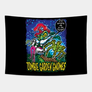 Zombie Garden Gnome Tapestry