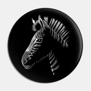 zebra shadow Pin