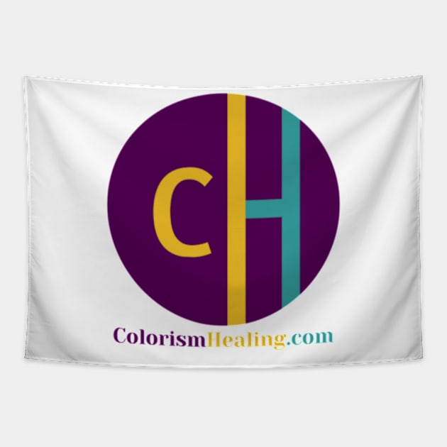 ColorismHealing.com Logo Tapestry by Colorism Healing