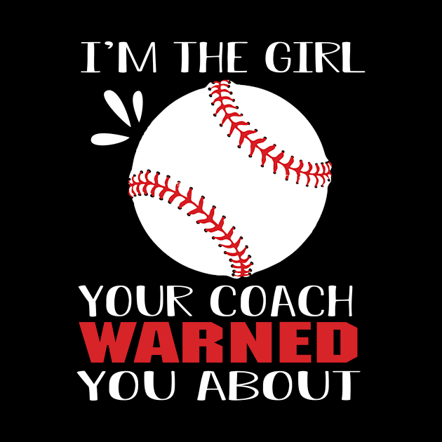 The Girl Coach Warned You About Softball Player Fan by EdifyEra