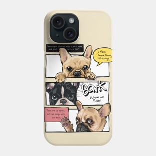 Happiness starts with a wet nose Phone Case