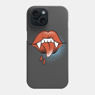 mmm tasty vampire Phone Case