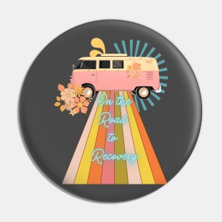 on the Road to recovery Pin