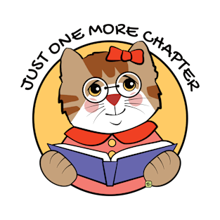 Book Lovers Cat One More Chapter T-Shirt