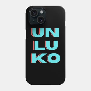 UNLUKO DAY, LUCK JINX Phone Case