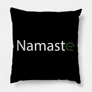 Namaste creative natural design Pillow