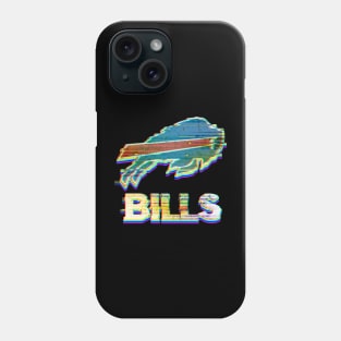 Buffalo Bills Glitch Phone Case