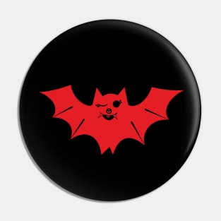 Bat (red solid) Pin