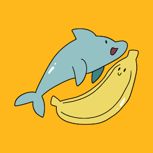 Dolphin and Giant Banana T-Shirt