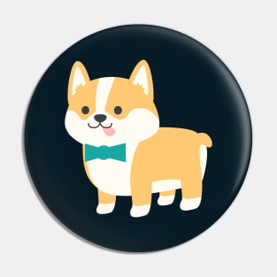 Formal Corgi Pin