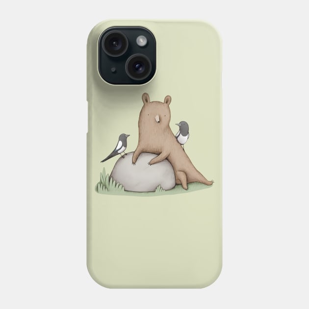 Bear & Birds Phone Case by Sophie Corrigan