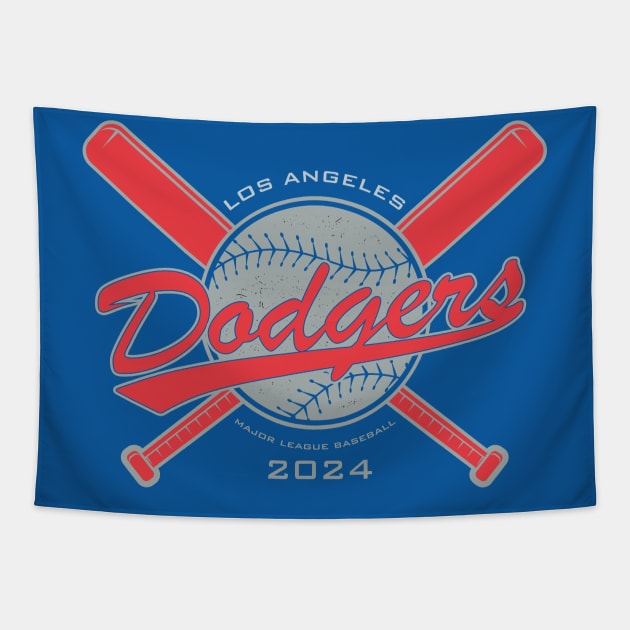 Dodgers 24 Tapestry by Nagorniak