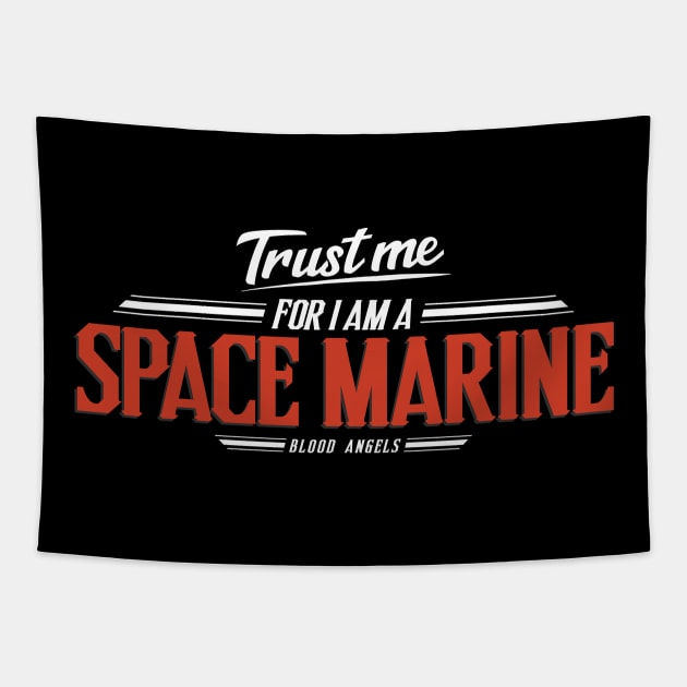 Blood Angels - Trust Me Series Tapestry by Exterminatus