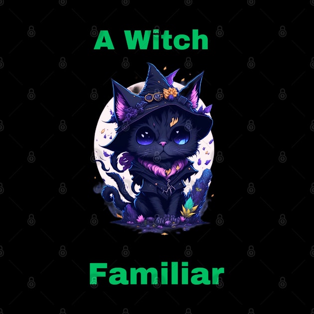 A Witchs Familiar by Shopkreativco