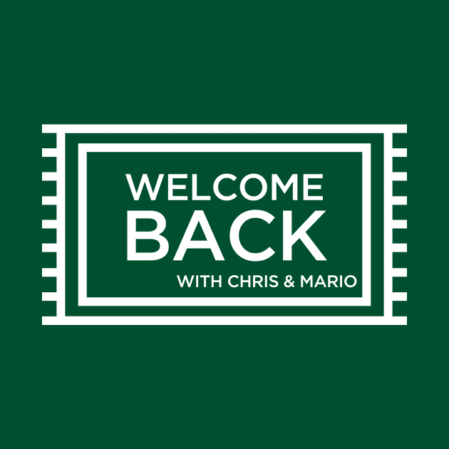 Welcome Back white by Welcome Back Podcast